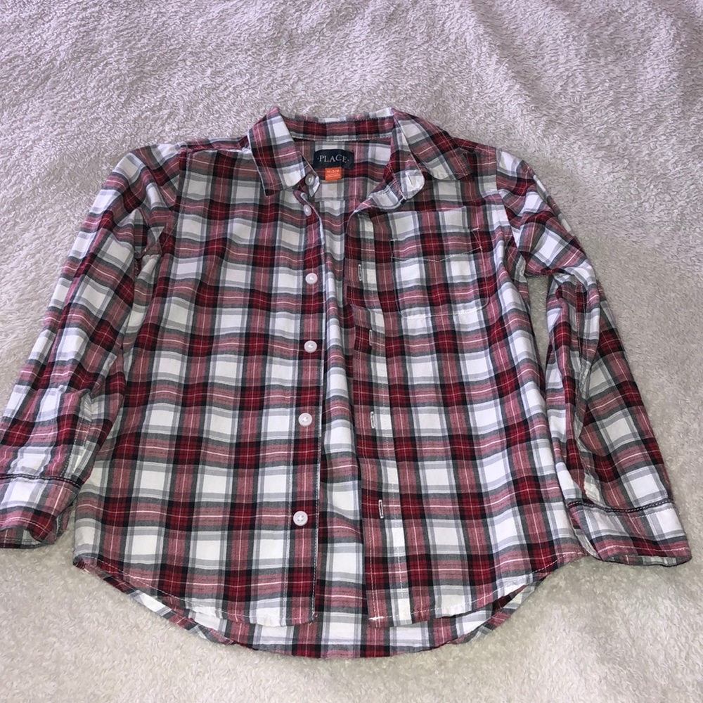 Boys children’s place button down shirt